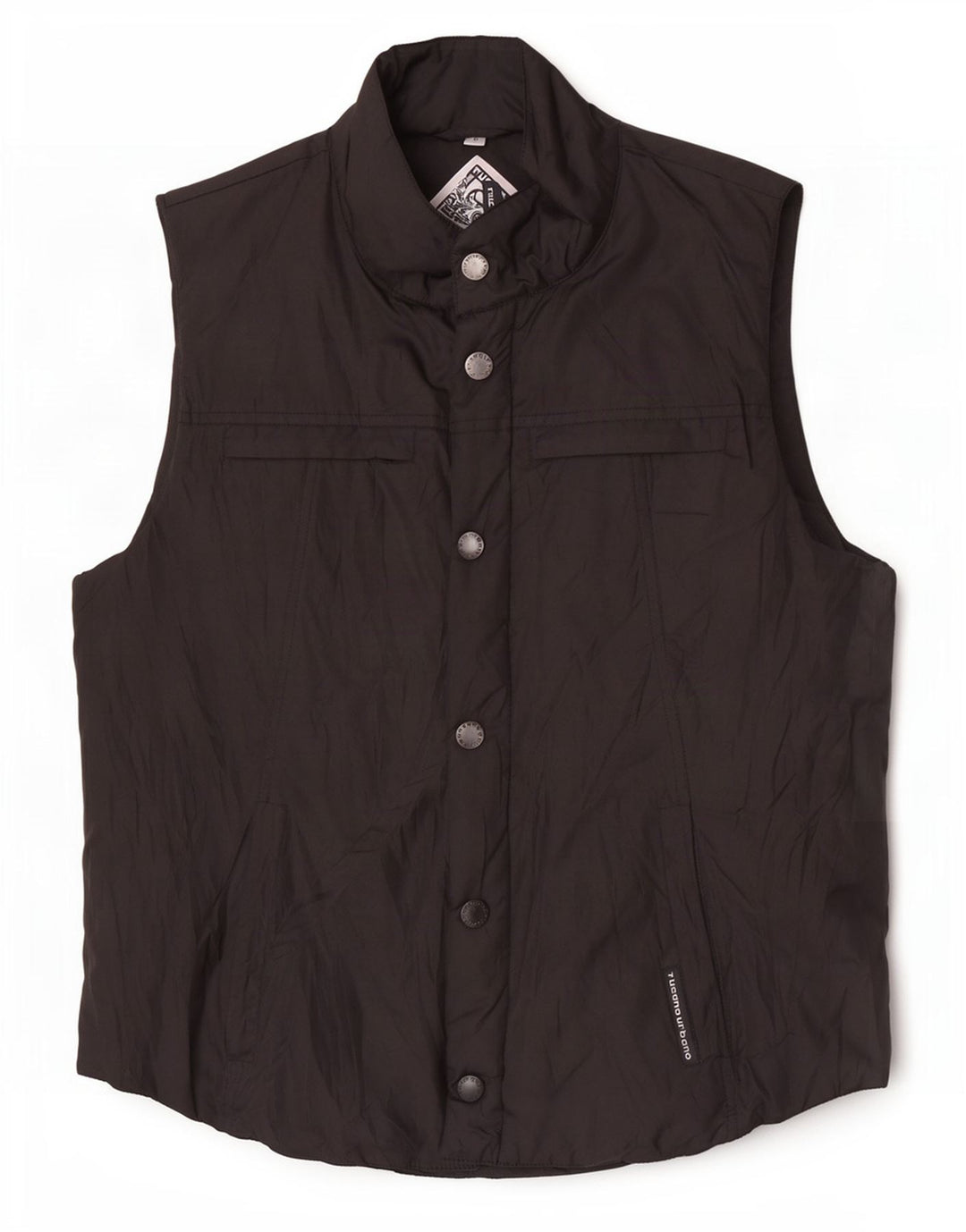 Colete acolchoado masculino Tucano Urbano UK 36 pequeno poliéster preto