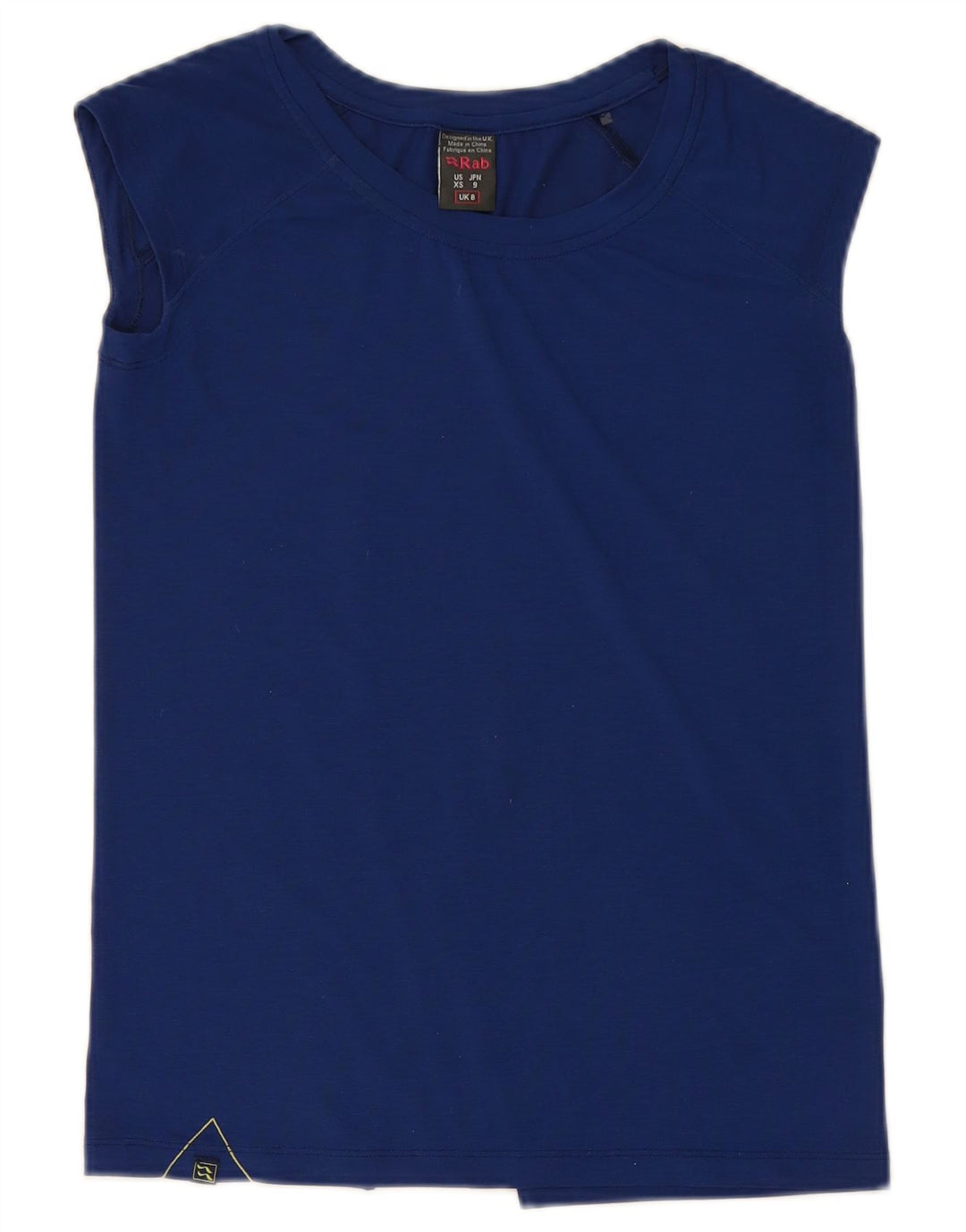 Colete feminino RAB UK 8 pequeno azul marinho