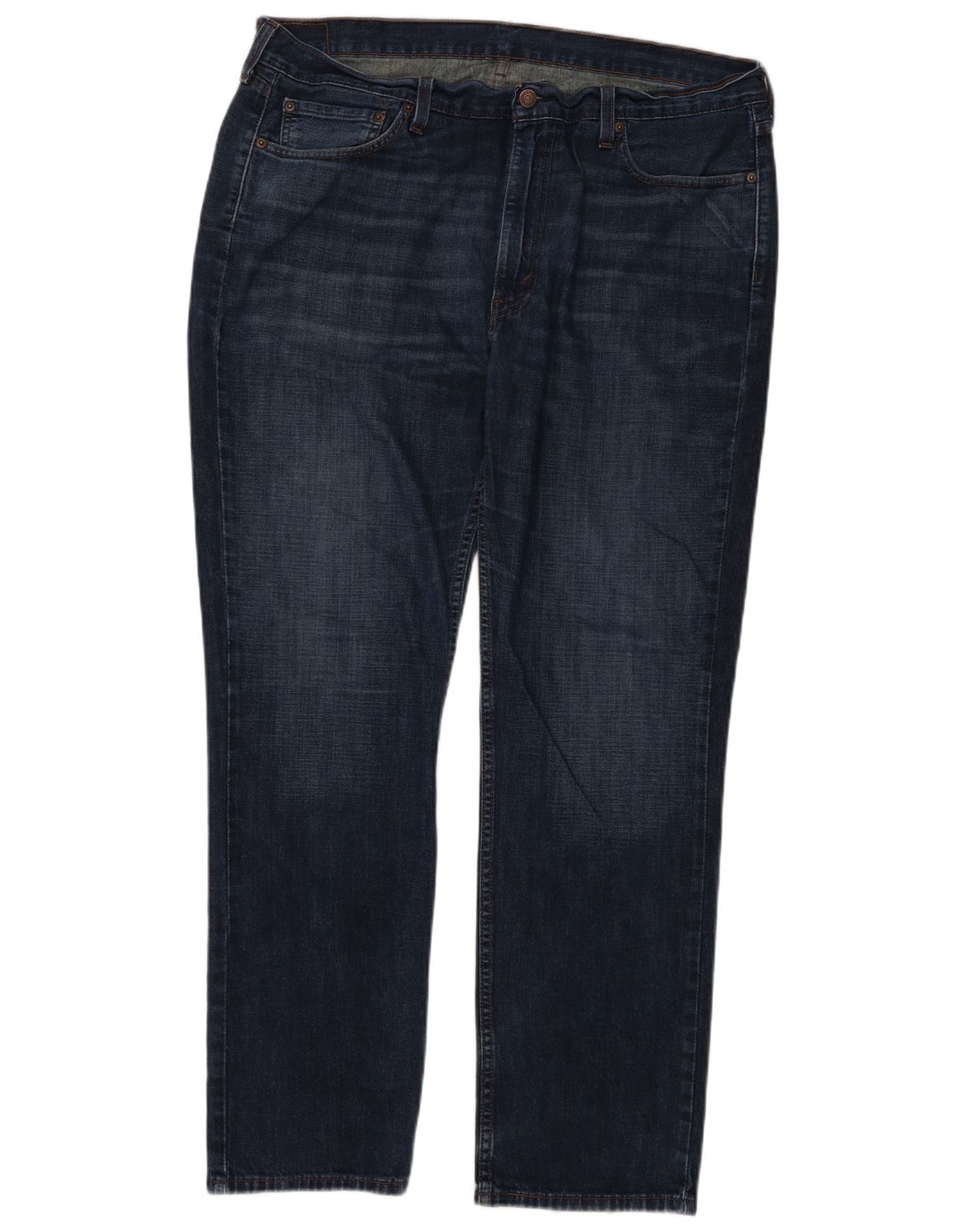 LEVI'S Mens Slim Jeans W40 L32 Azul Marinho Algodão