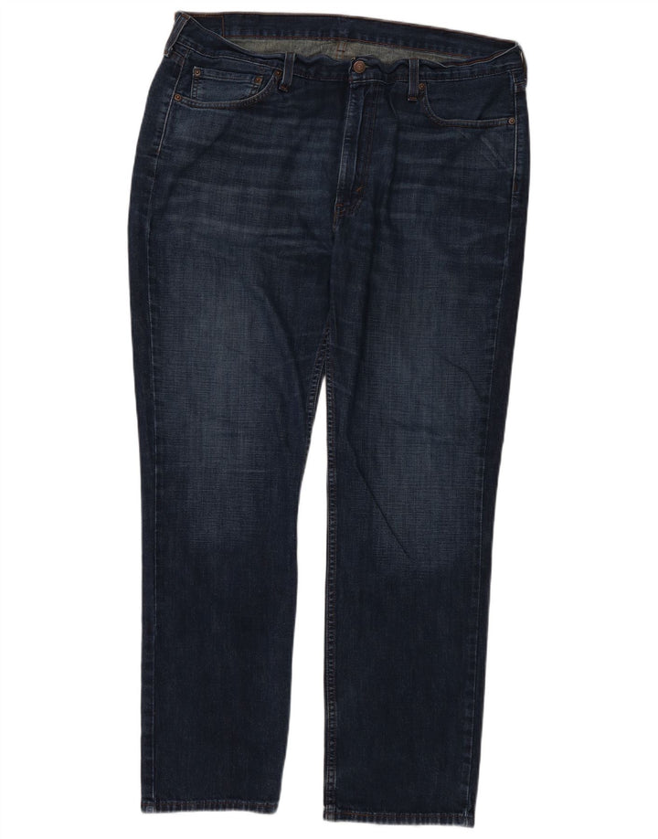 LEVI'S Mens Slim Jeans W40 L32 Azul Marinho Algodão