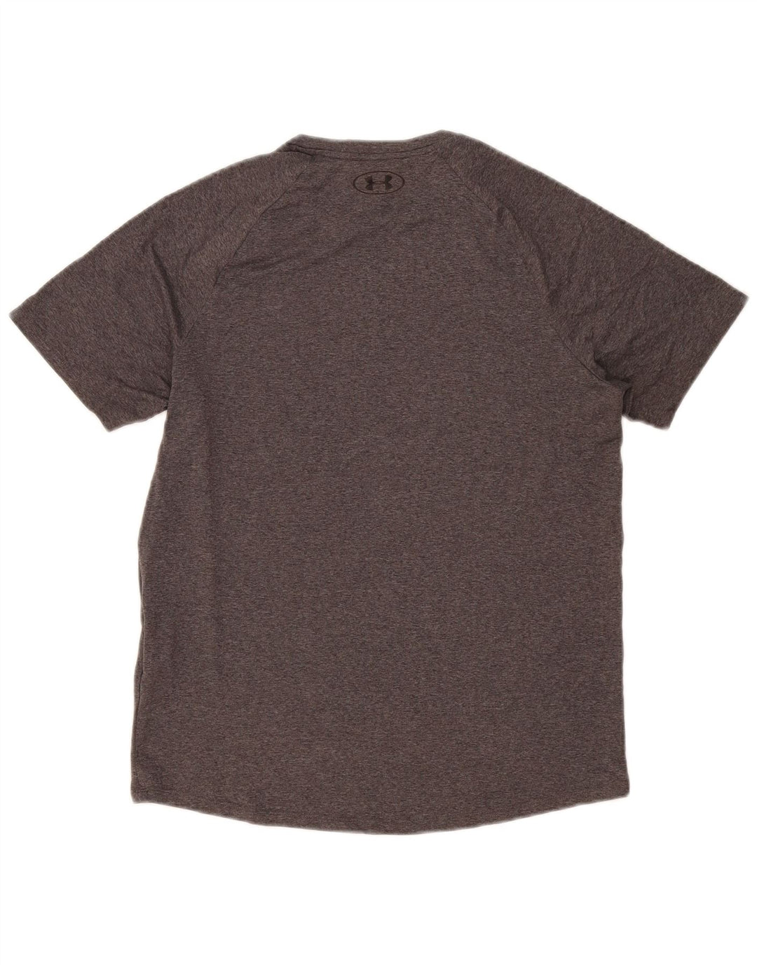 Camiseta masculina Under Armour pequena poliéster manchado cinza