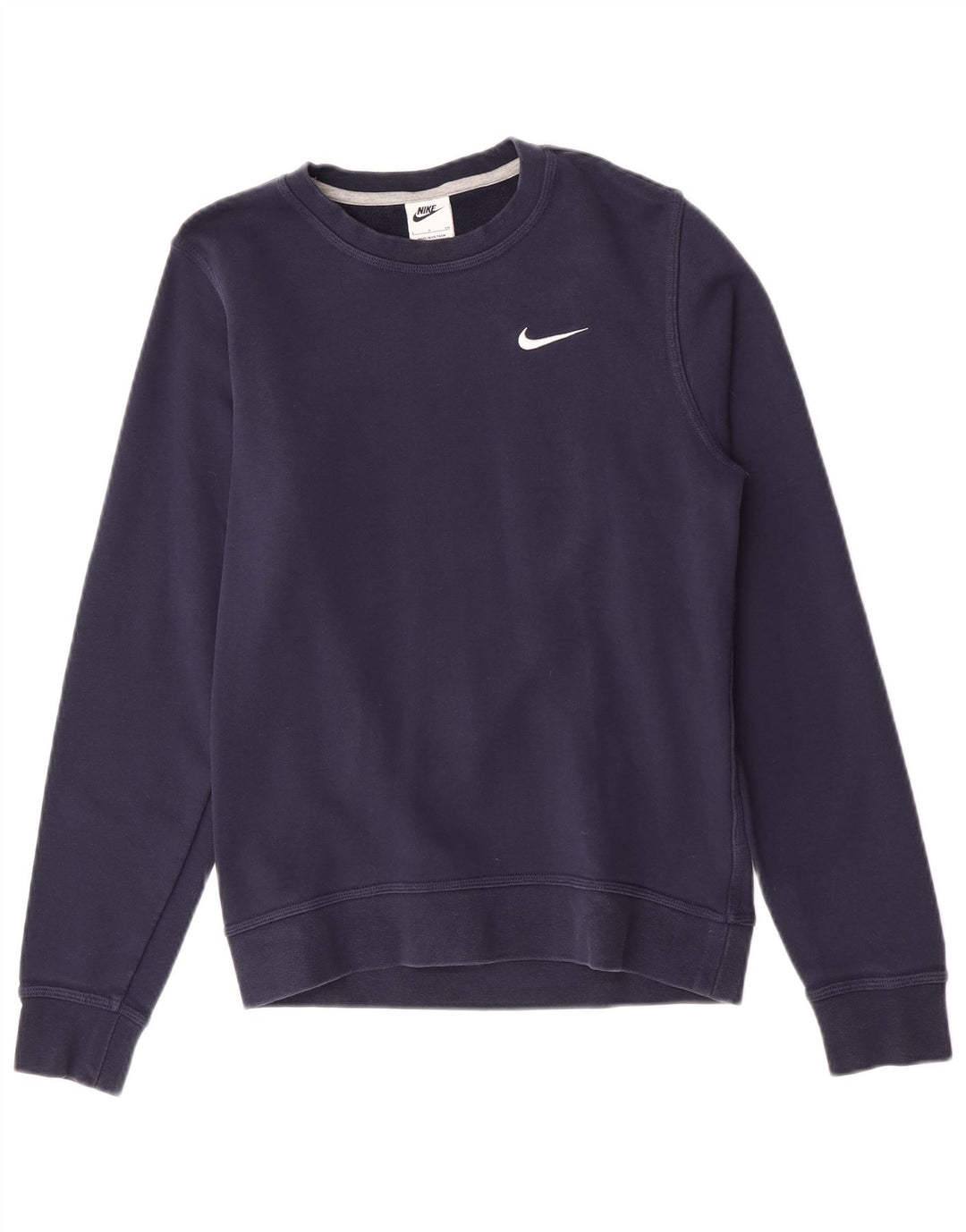 Nike moletom masculino jumper pequeno algodão azul marinho