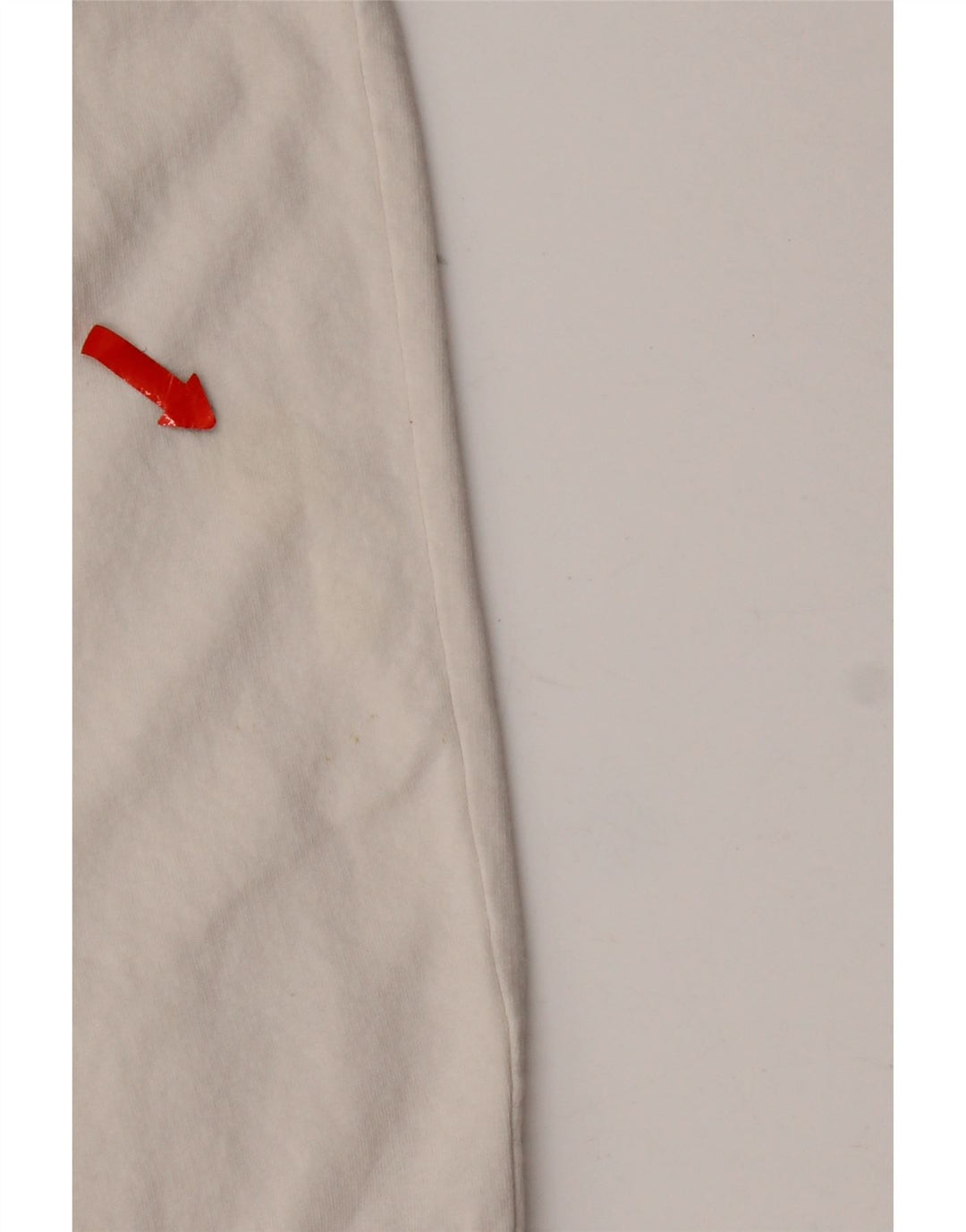 Suéter masculino Datch com capuz e zíper gráfico grande de algodão branco