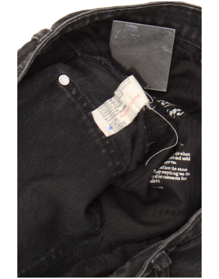 Calça Jeans Slim Masculina Fat Face W38 L30 Algodão Preto