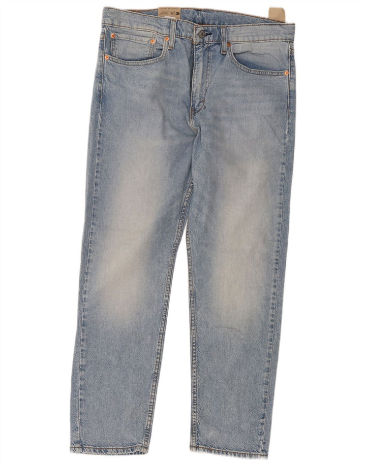 Levi's Masculino 502 Tapered Jeans W34 L30 Azul Algodão