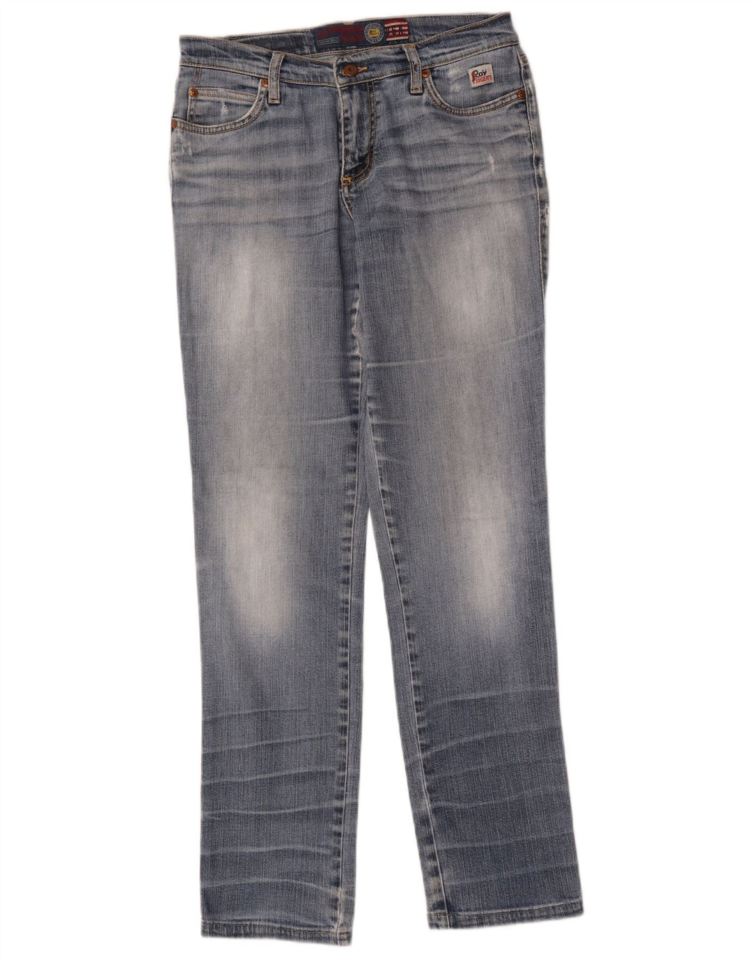 Calça jeans feminina Roy Rogers W30 L31 azul