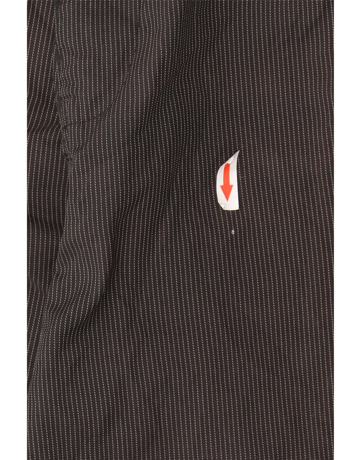 Shorts Chino masculino Hurley W38 XL preto listrado poliéster