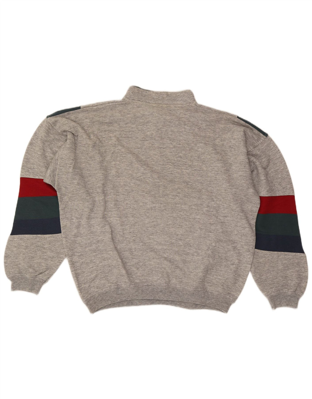 Moletom masculino North Pole com zíper e gola XL cinza colorblock