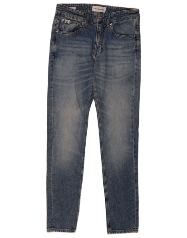Calça jeans skinny masculina Calvin Klein W28 L30 azul