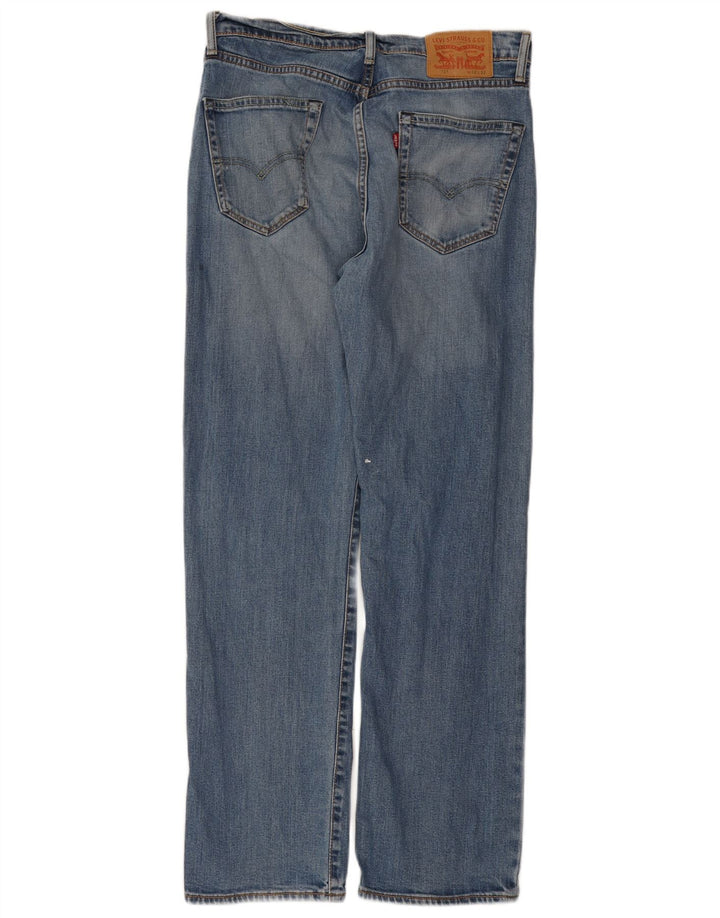 Calça jeans masculina Levi's 751 Straight W32 L32 azul algodão