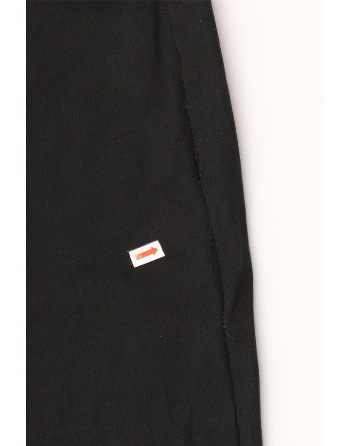 Calça feminina reta casual DOCKERS W32 L32 preta