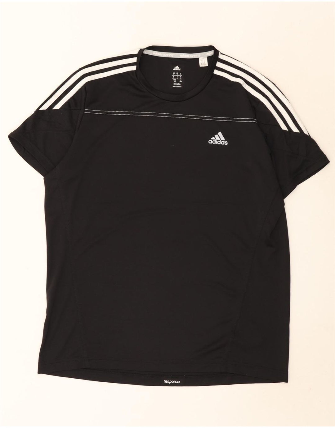 Adidas Masculino Climalite Grande Poliéster Preto Preto