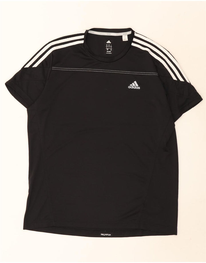 Adidas Masculino Climalite Grande Poliéster Preto Preto