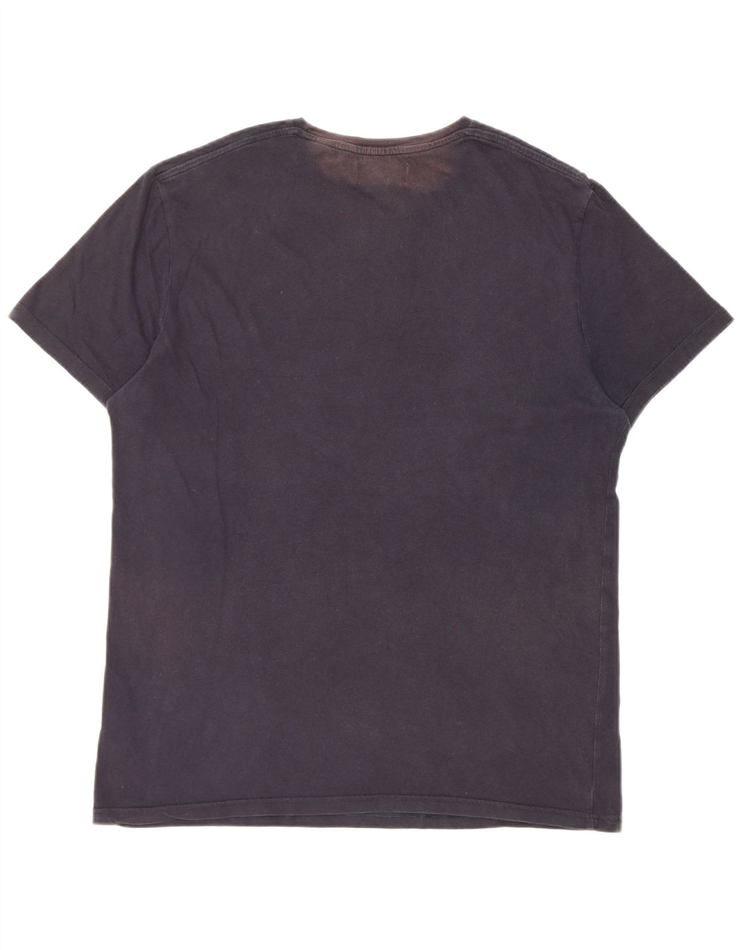 Camiseta gráfica masculina Jack Wills Top médio algodão azul marinho