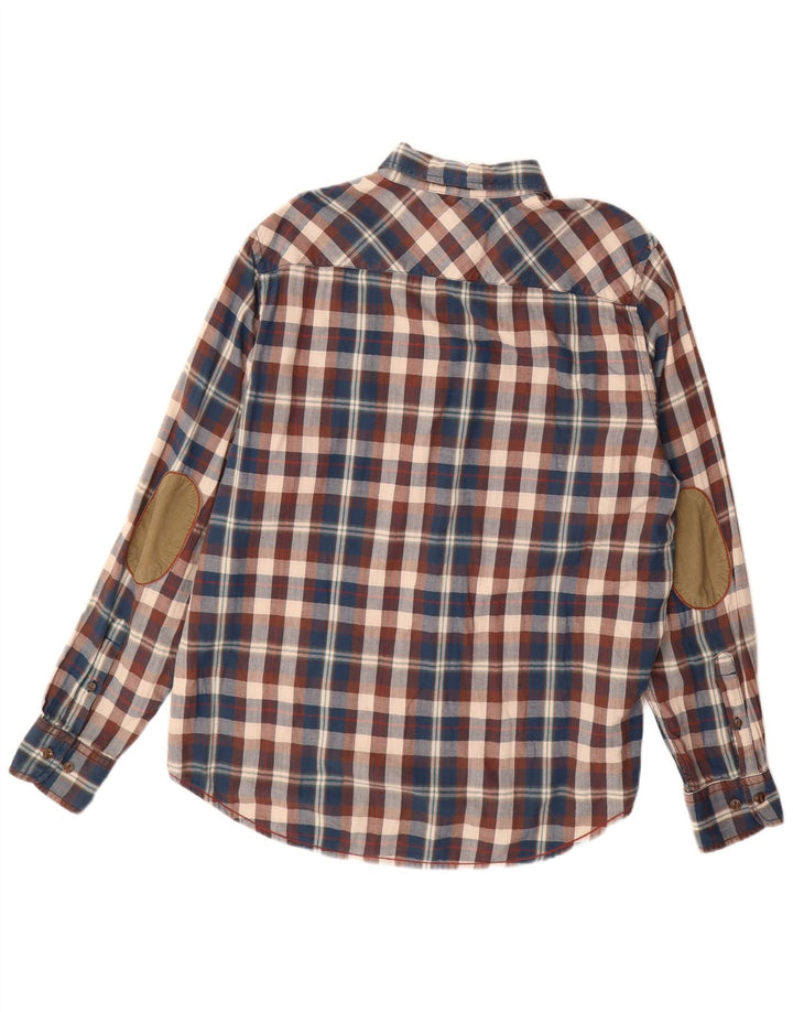 Camisa masculina de flanela Marlboro Classics Regular Fit XL xadrez multicolorida