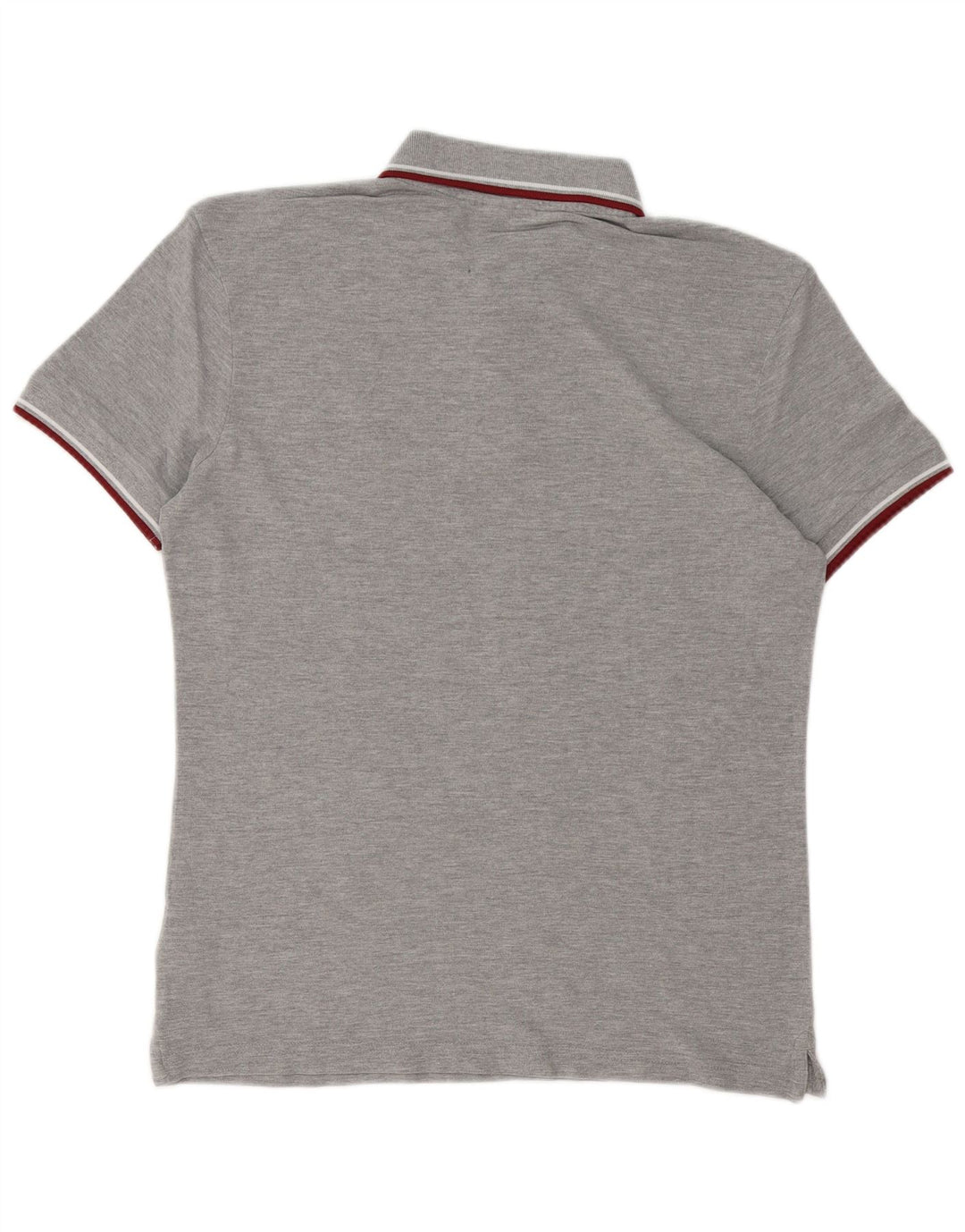 Camisa polo masculina Diadora Regular Fit algodão cinza médio