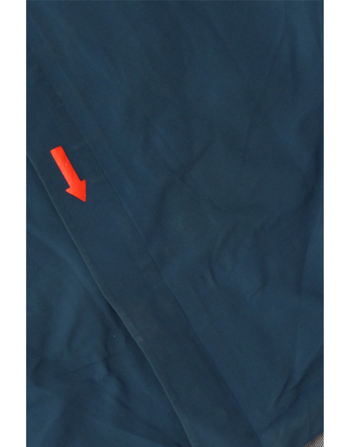 Jaqueta corta-vento masculina Rohan com capuz UK 38 poliamida azul médio