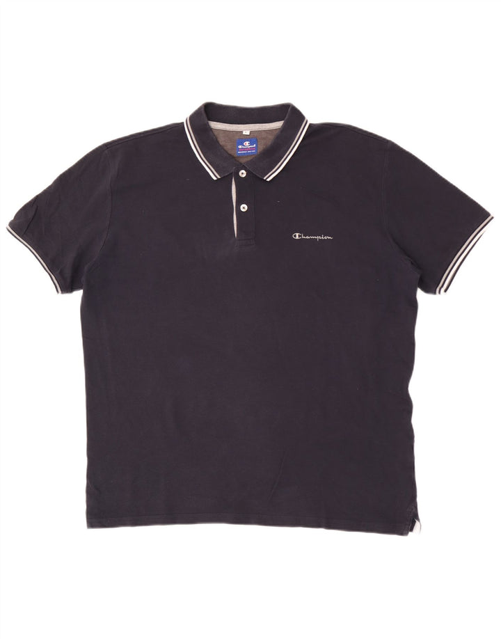 Camisa polo masculina Champion grande azul marinho