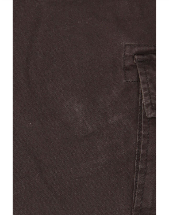 Superdry Mens Cargo Shorts W30 Médio Algodão Preto