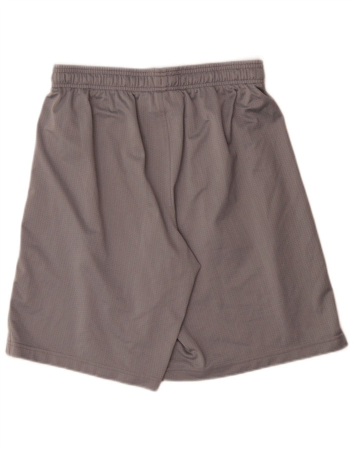 Under Armour Mens Loose Fit Sport Shorts Médio Cinza Poliéster Esportes