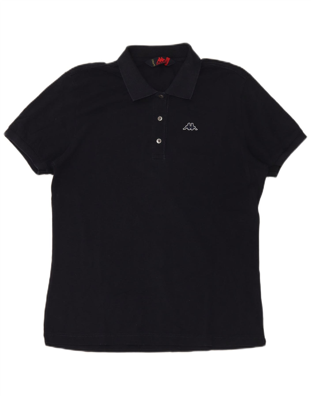 Camisa polo feminina KAPPA UK 16 grande azul marinho