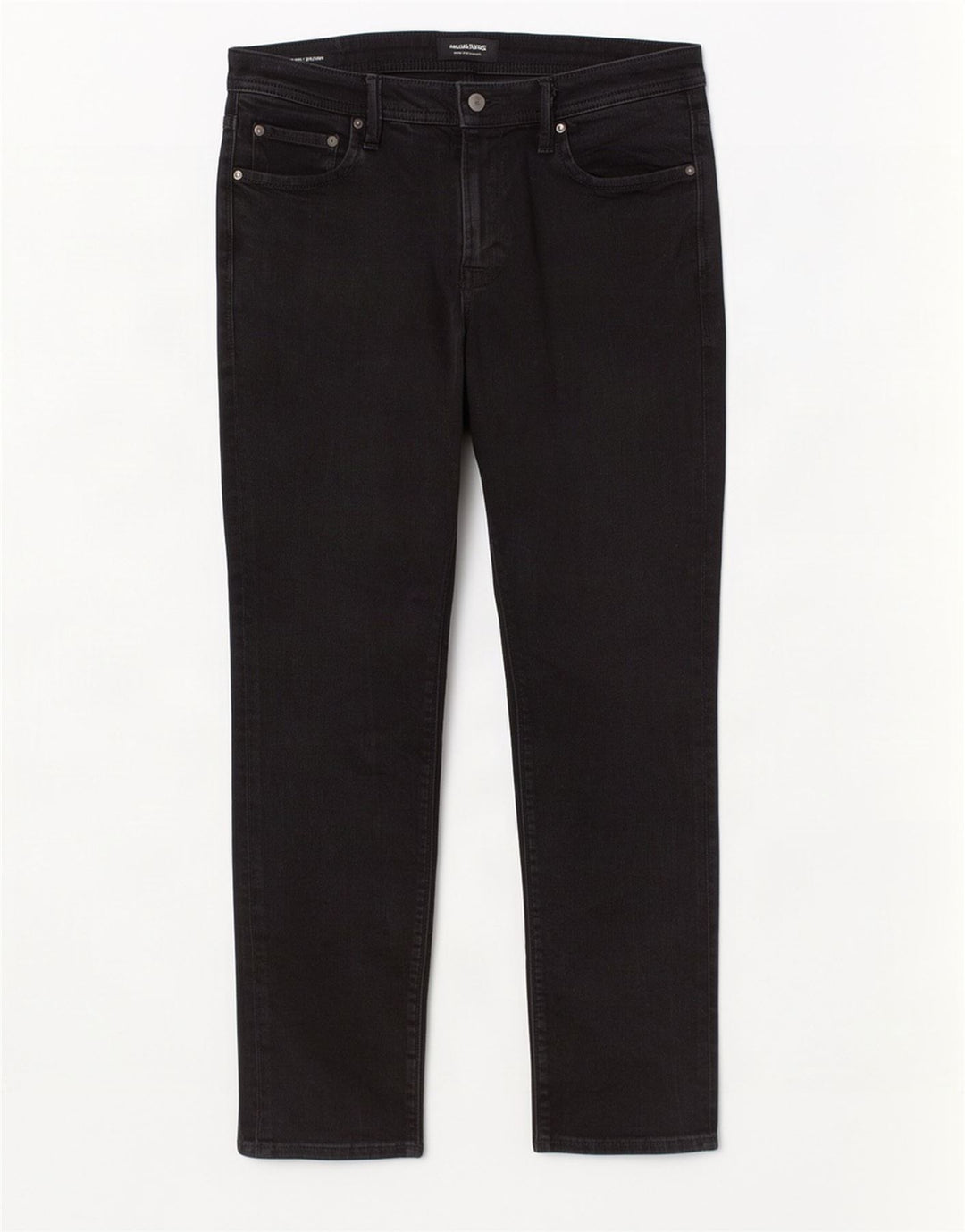 Jack & Jones Masculino GLENN Slim Jeans W33 L30 Algodão Preto