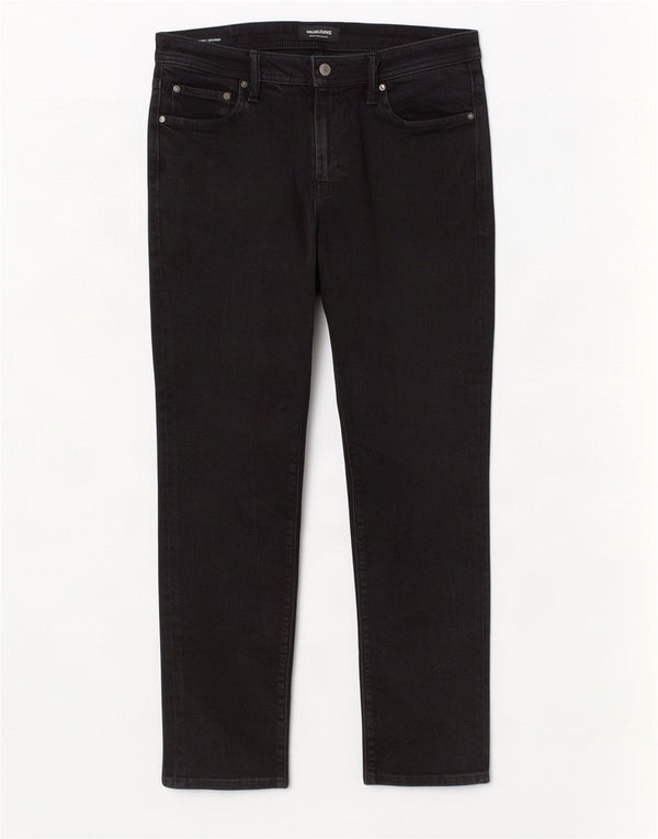 Jack & Jones Masculino GLENN Slim Jeans W33 L30 Algodão Preto