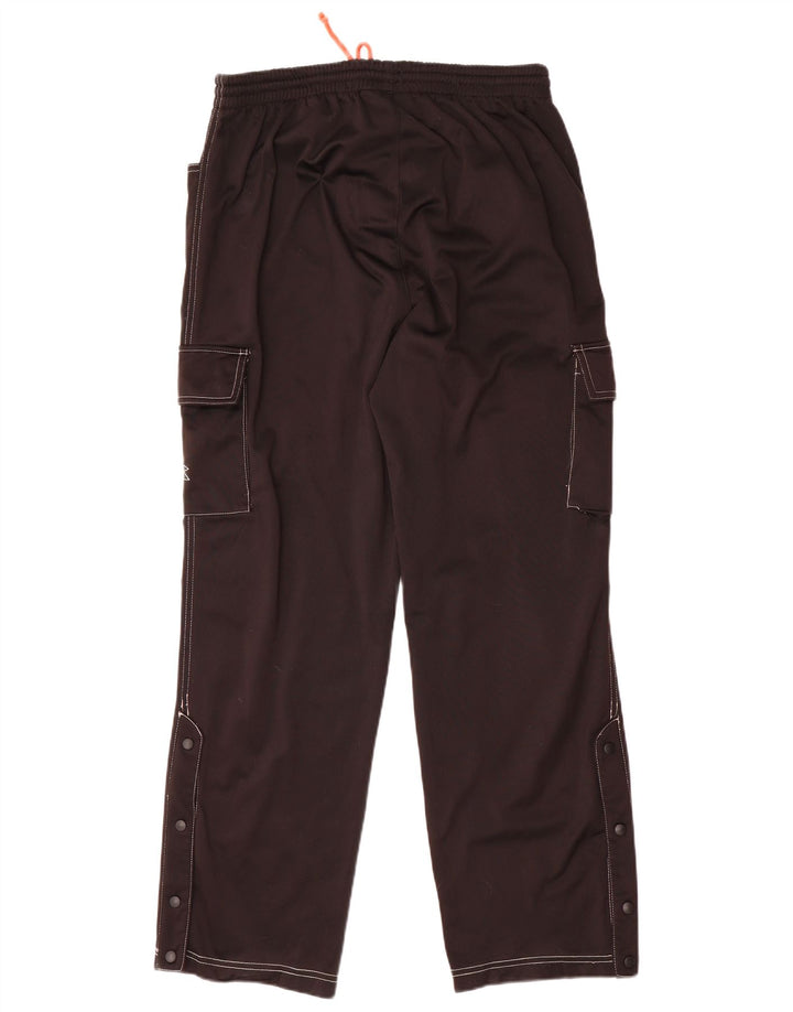 Calça de treino masculina Diadora Cargo UK 40 poliéster preto médio
