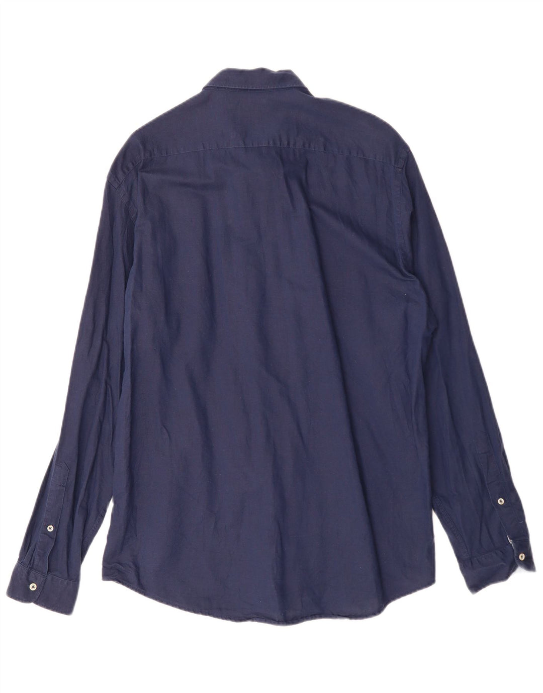 Camisa masculina ZARA com ajuste relaxado XL azul marinho