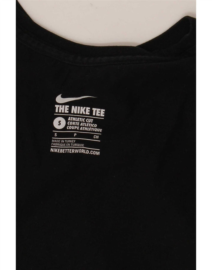Camiseta Nike Masculina Athletic Cut Graphic Top Pequeno Preto