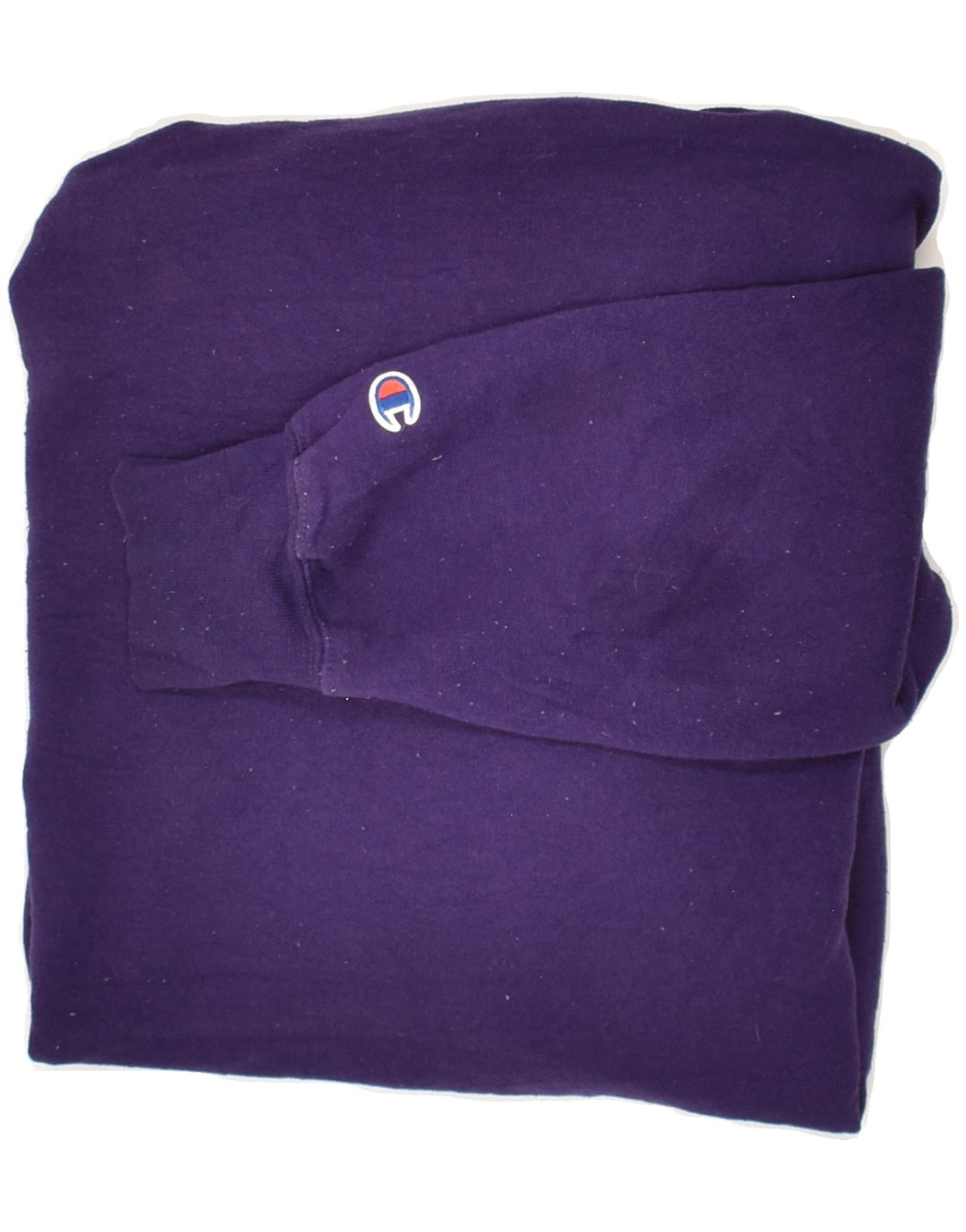 CHAMPION Mens Graphic Sweatshirt Jumper Large Purple Cotton Vintage Champion and Second-Hand Champion from Messina Hembry 