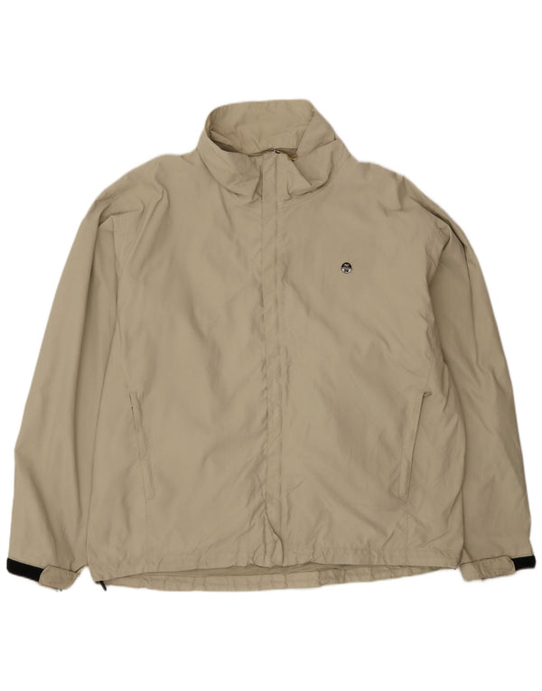 Jaqueta de chuva masculina North Sails UK 44 2XL poliamida bege
