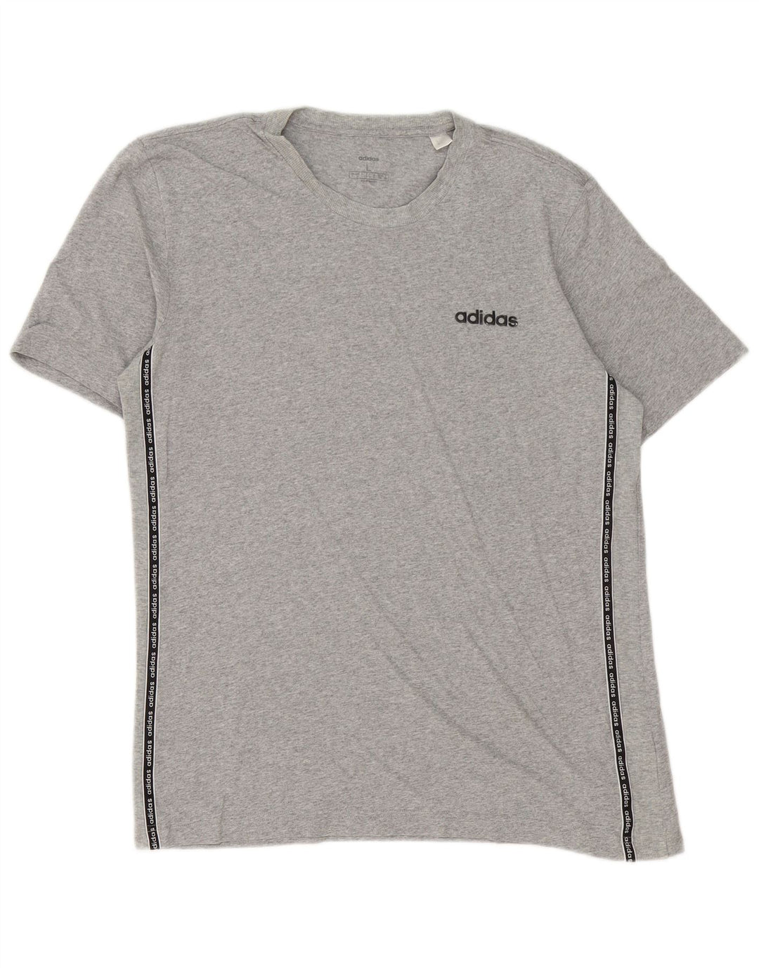 Camiseta masculina estampada Champion grande algodão cinza