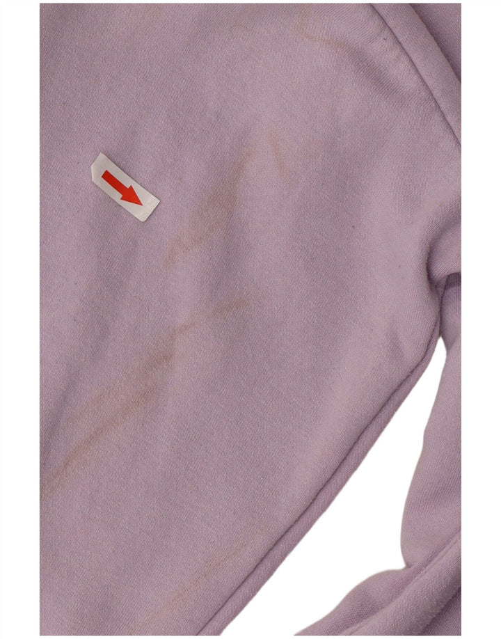 Zara moletom feminino jumper UK 14 médio roxo