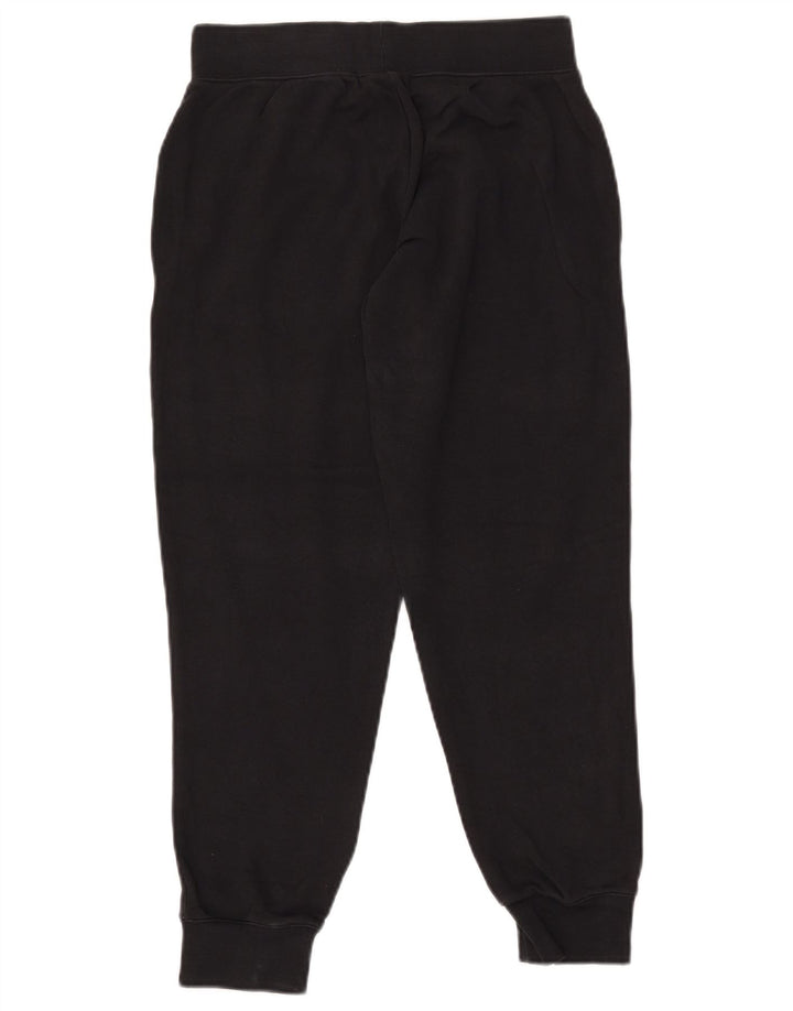 Calça de treino feminina Nike Joggers UK 12 médio preto algodão