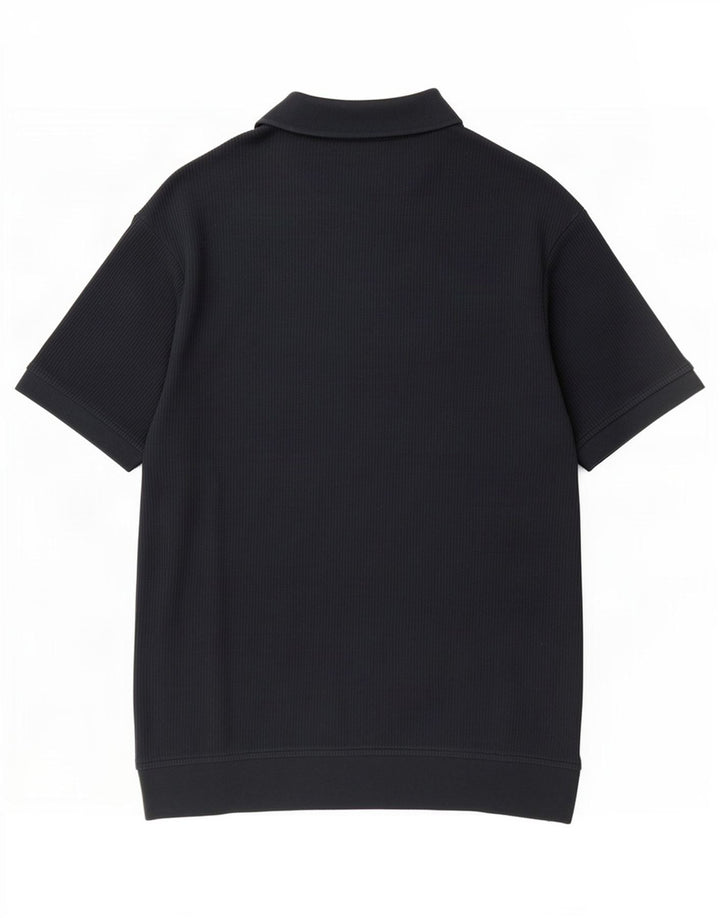 Camisa polo masculina Zara XL algodão preto