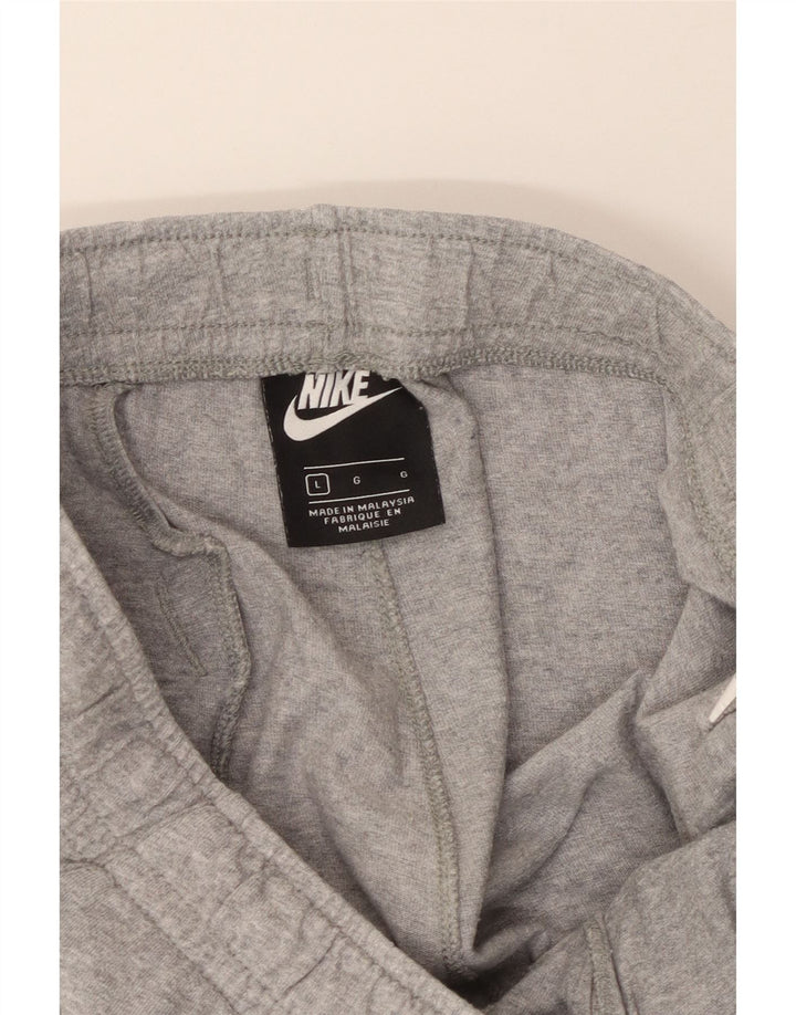 Calça Nike Masculina Treino Joggers Grande Cinza