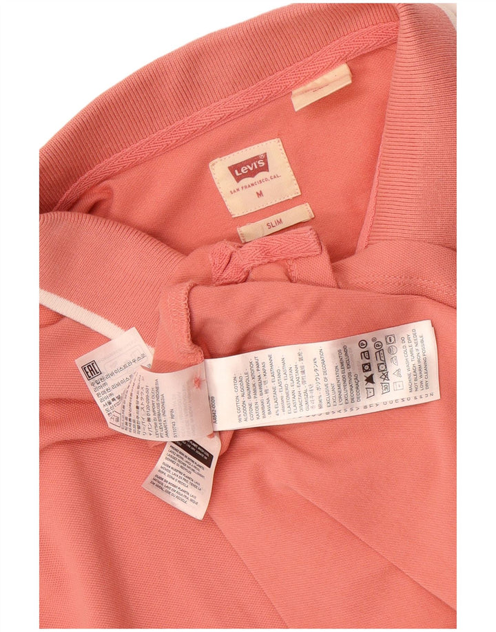 Camiseta masculina Slim Levi's Top Médio Algodão Rosa