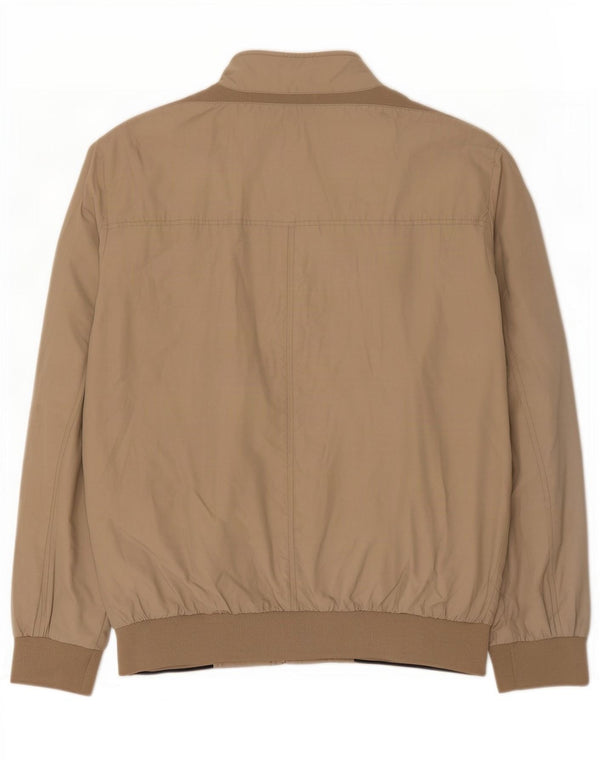 Jaqueta bomber Geox masculina Logan UK 44 2XL poliamida bege