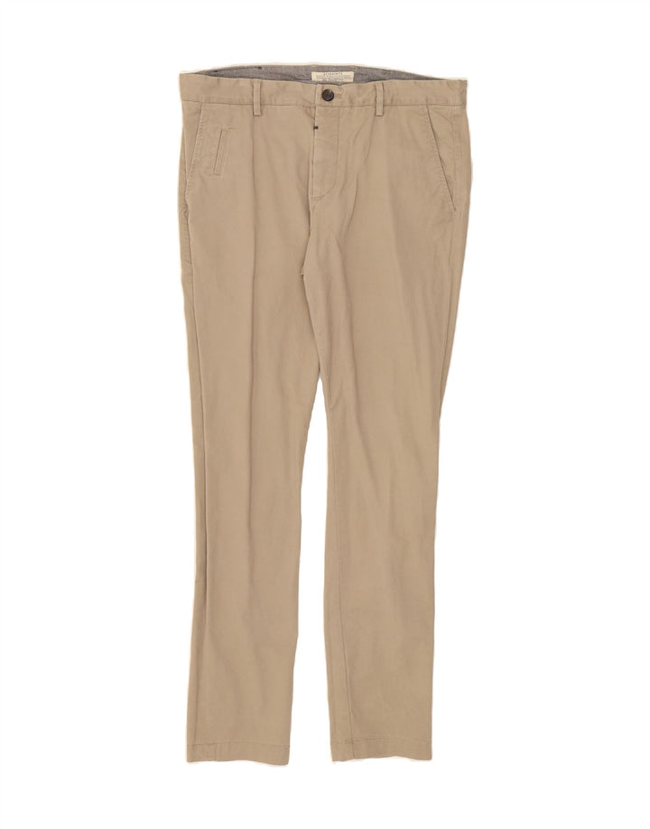 ALL SAINTS Mens Slim Chino Trousers W32 L30 Beige Cotton Vintage All Saints and Second-Hand All Saints from Messina Hembry 