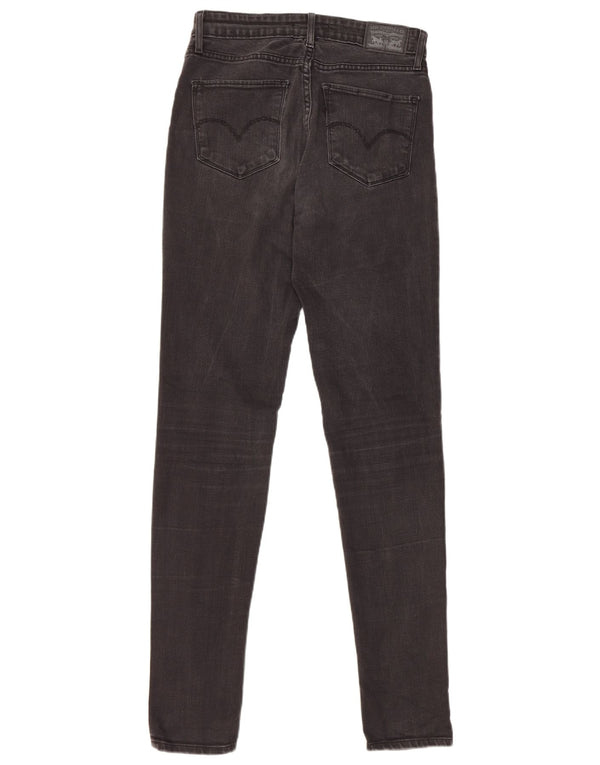 Calça jeans feminina Levi's 721 High Rise Skinny W28 L32 algodão preto