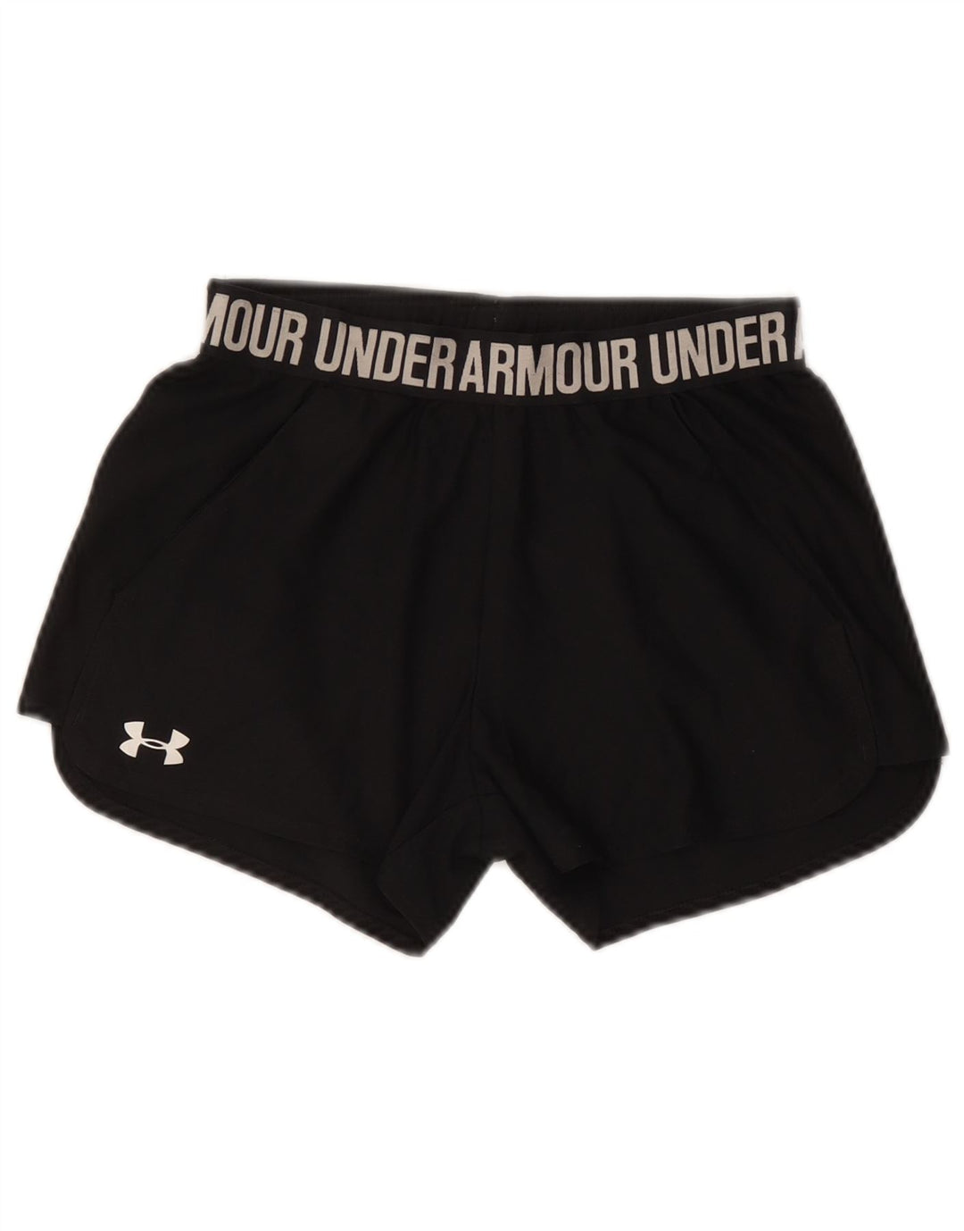 UNDER ARMOUR Calções esportivos femininos Heat Gear Graphic UK 4 XS preto