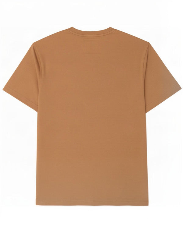 Crew Clothing Mens T-Shirt Top XL Brown Cotton