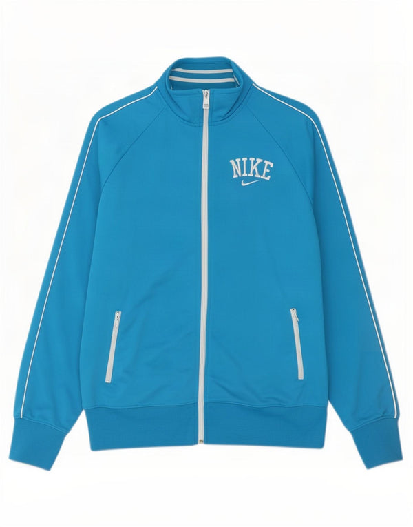 Nike Mens Graphic Tracksuit Top Jacket XL Azul Poliéster
