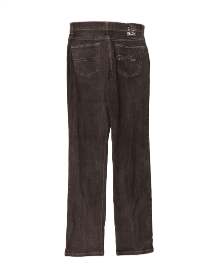 TRUSSARDI Womens Straight Jeans W26 L31  Black Vintage Trussardi and Second-Hand Trussardi from Messina Hembry 