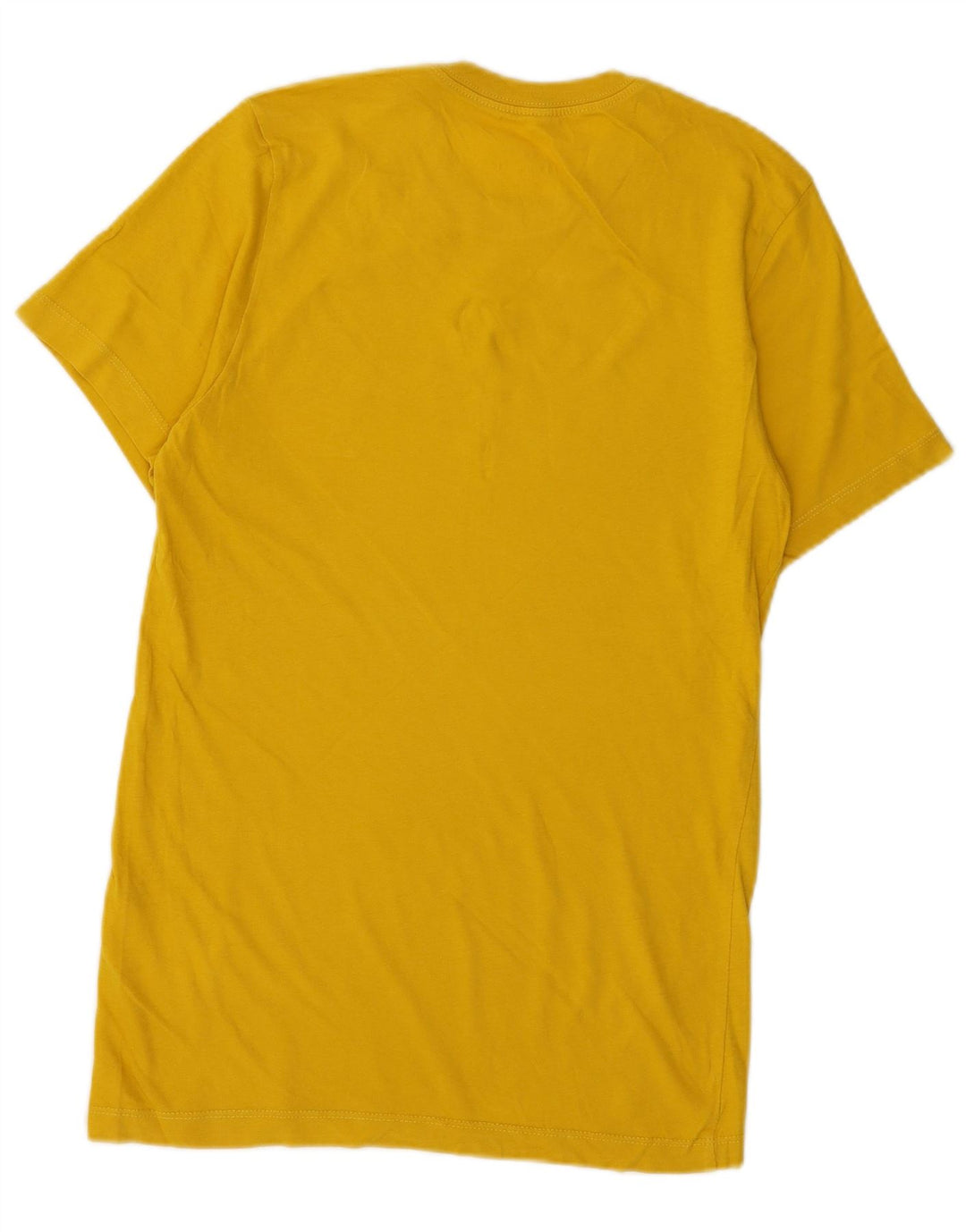 Camiseta gráfica masculina NIKE XS de algodão amarelo