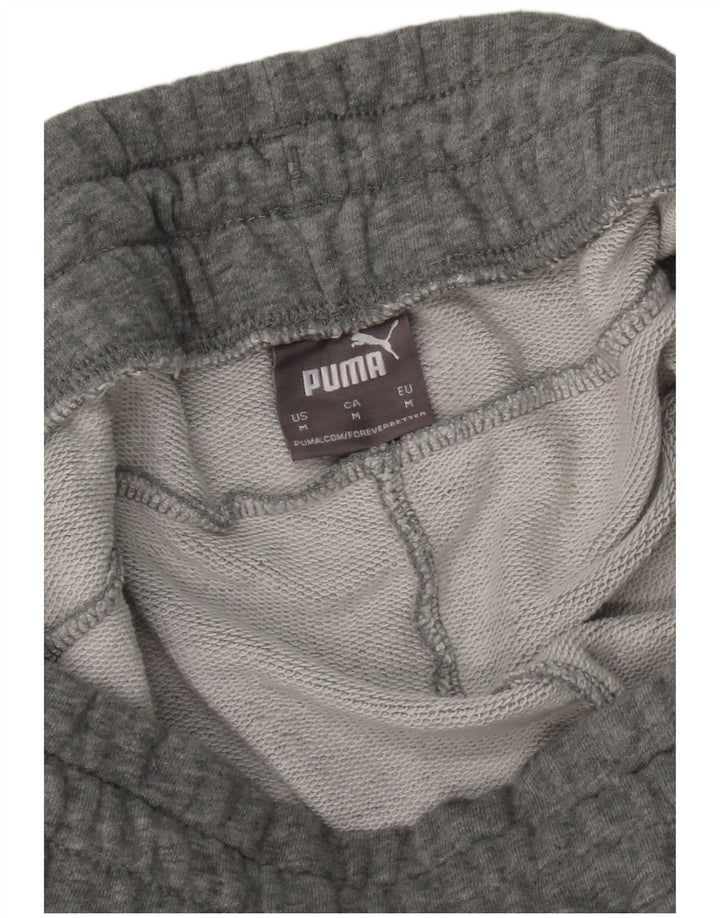 Calça esportiva masculina PUMA Graphic cinza médio