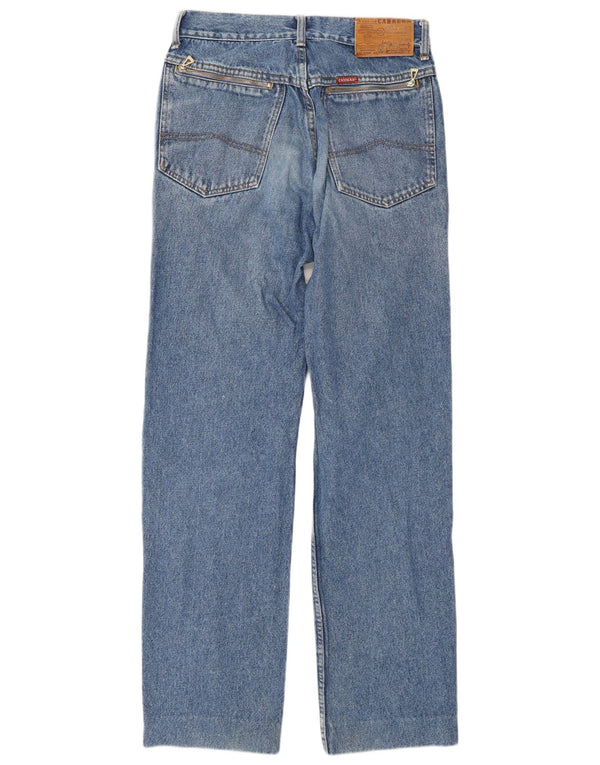Carrera Mens Straight Jeans W31 L30 Blue Cotton