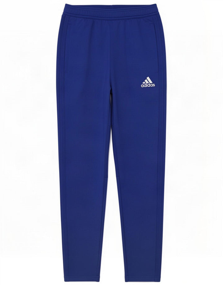Adidas Mens Climacool Calças de treino pequeno azul poliéster