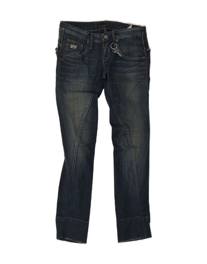 G-STAR Womens Slim Jeans W27 L32 Blue Cotton Vintage G-Star and Second-Hand G-Star from Messina Hembry 